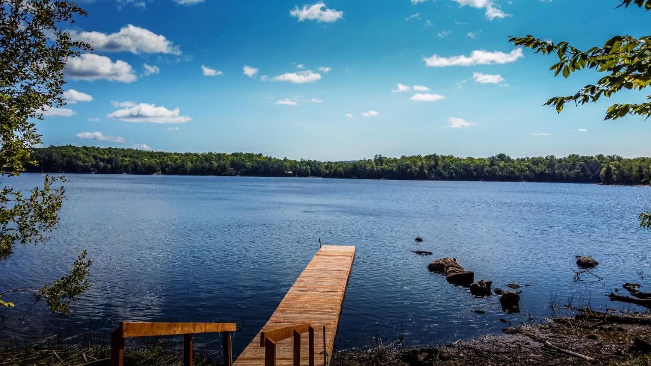 Yourtes Glamping Du Poisson Blanc Notre-Dame-du-Laus Dış mekan fotoğraf